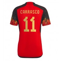 Belgien Yannick Carrasco #11 Replika Hemmatröja VM 2022 Kortärmad